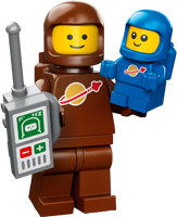 Brown Astronaut and Spacebaby - 71037