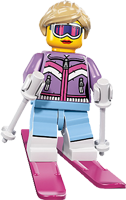Downhill Skier - 8833