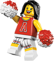 Red Cheerleader - 8833