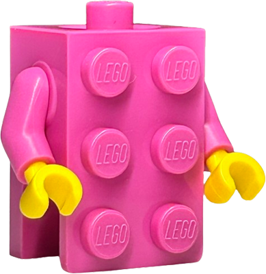 Brick Costume (BAM) - Dark Pink