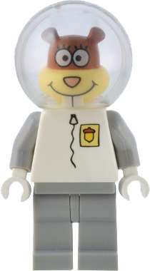 Sandy Cheeks - Light Bluish Gray Legs