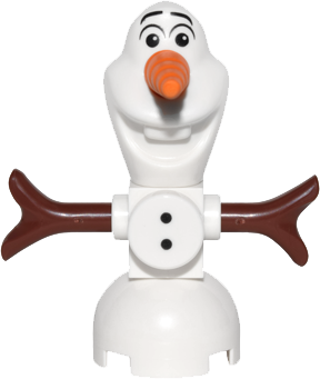 Olaf, Buttons - Brick Built