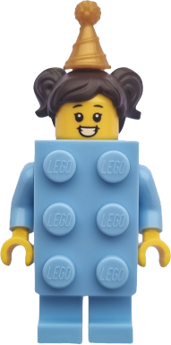 Birthday Brick Suit Girl