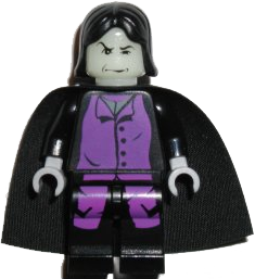 Professor Severus Snape, Prisoner of Azkaban Pattern, Light Bluish Gray Hands