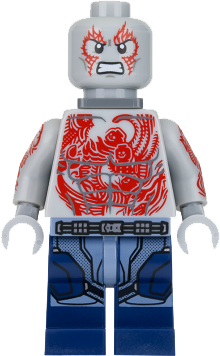 Drax - Dark Blue Legs, Jet Pack