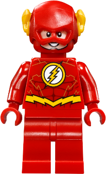 The Flash - Gold Outlines on Chest