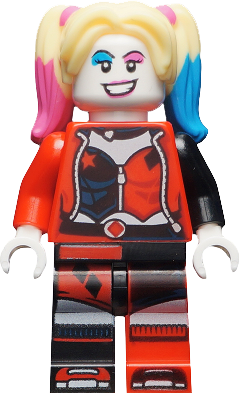 Harley Quinn - Bright Light Yellow Hair, Jacket Open, Corset