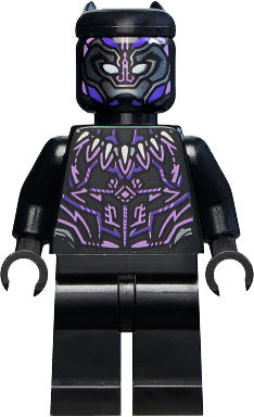 Black Panther - Claw Necklace, Dark Purple and Lavender Highlights