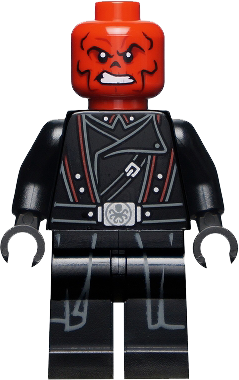 Red Skull - Printed Legs