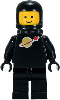 Classic Space - Black with Air Tanks