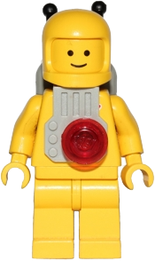 Classic Space - Yellow with Light Gray Jet Pack and Black Cones