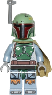 Boba Fett - Head Beard Stubble