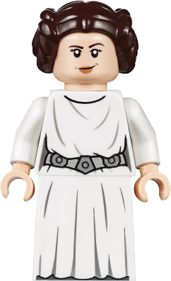 Princess Leia (White Dress, Detailed Belt, Skirt Part)