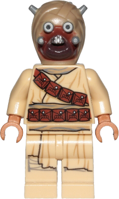 Tusken Raider - Head Spikes, Diagonal Belt