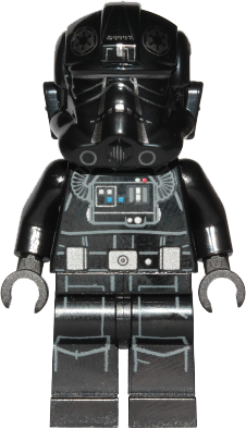 Imperial TIE Fighter Pilot - Light Nougat Head, Frown
