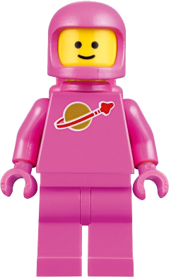 Classic Space - Dark Pink with Air Tanks and Updated Helmet (Lenny)