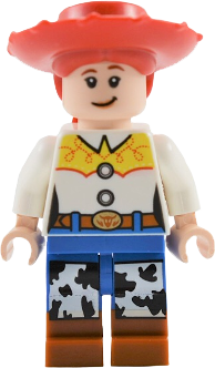Jessie - Normal Legs, Minifigure Head and Bow